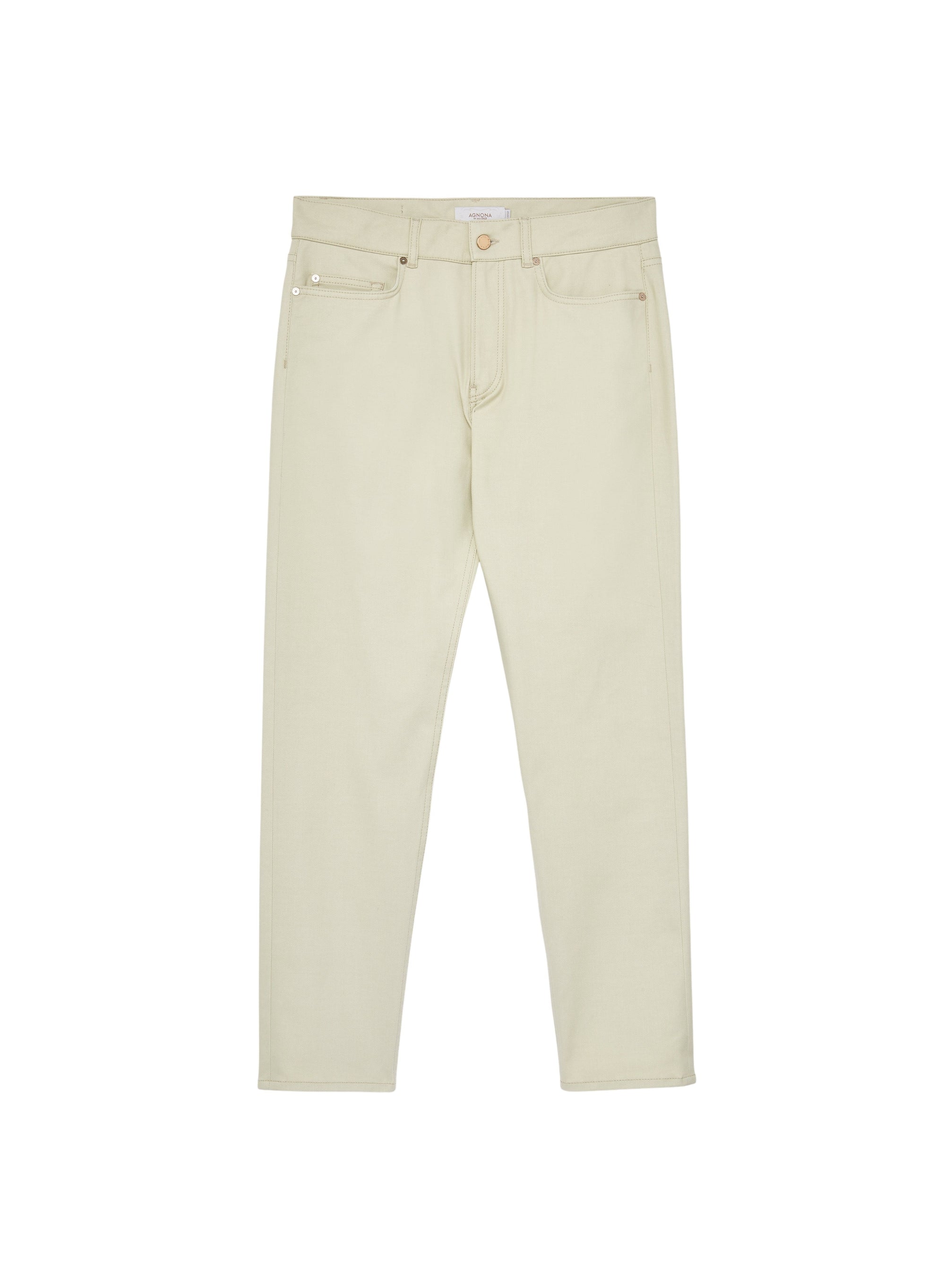 Corda_1QTY // Jean droit à détails contrastants - Corda