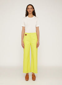 Limone_1QTY // Pantalon court à pinces - Limone