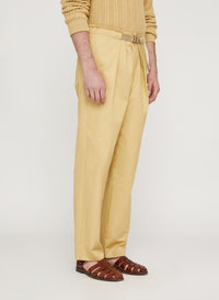 Hay_1QTY // Pantalon ceinturé à plis - Hay