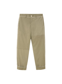 Sage_1QTY // Pantalon droit à empiècements - Sage