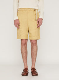 Belted shorts with buckle - Lana