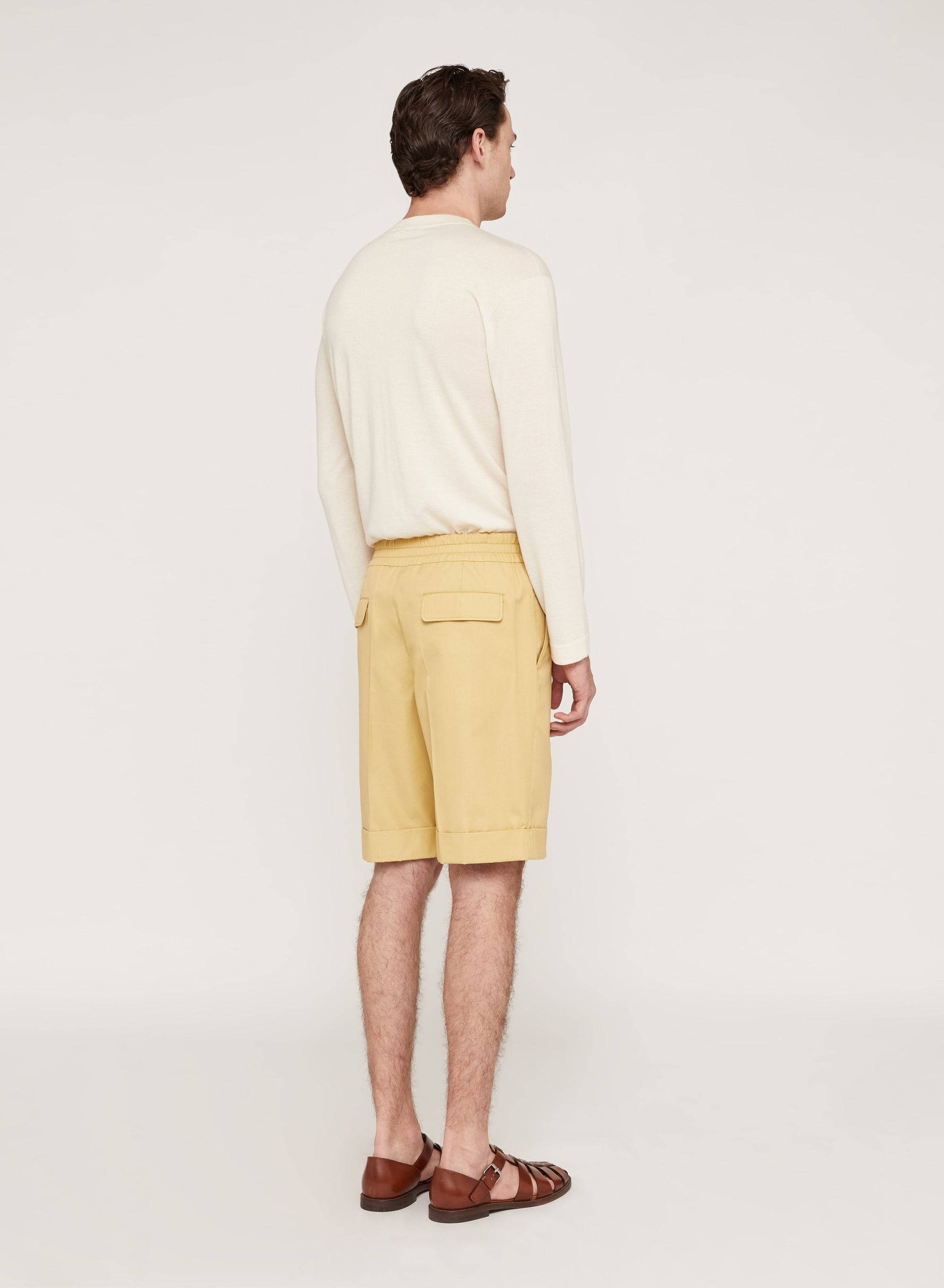 Belted shorts with buckle - Lana