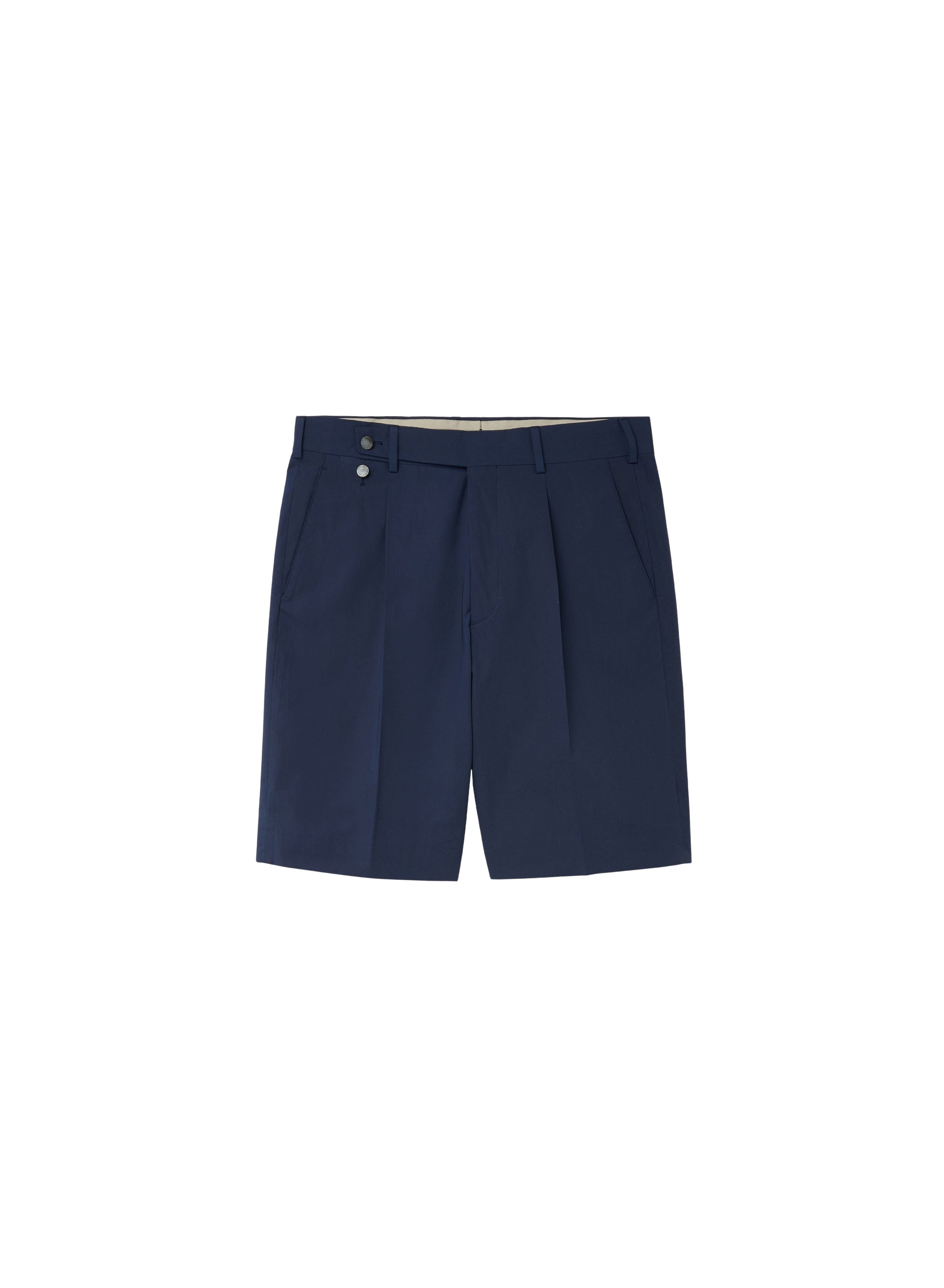 Bermuda shorts with darts - Work Blue