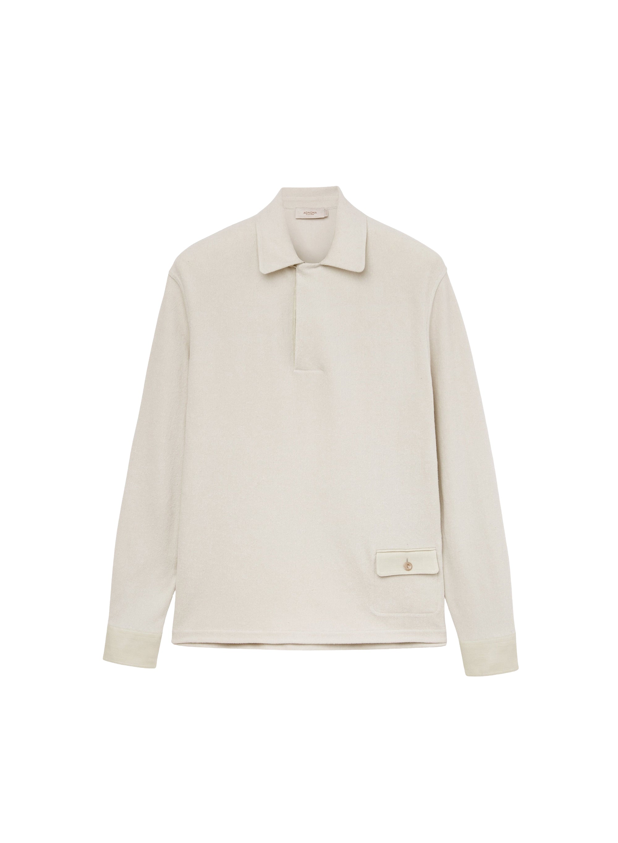 Pull col polo à poche - Ice