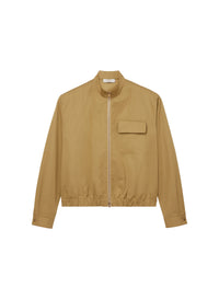 Safari_1QTY // Blouson à zip et fronces - Safari