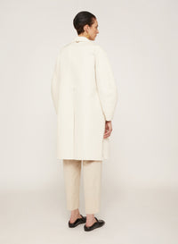 Lana_3QTY // Trench-coat court à bavolets - Lana