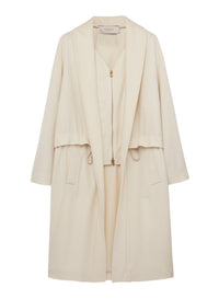 Lana_1QTY // Manteau à empiècement en laine - Lana