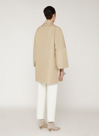 Safari_2QTY // Manteau ample et croisé à boutons - Safari