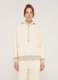 Butter_1QTY // Sweat-shirt à capuche et détail contrasté - Butter