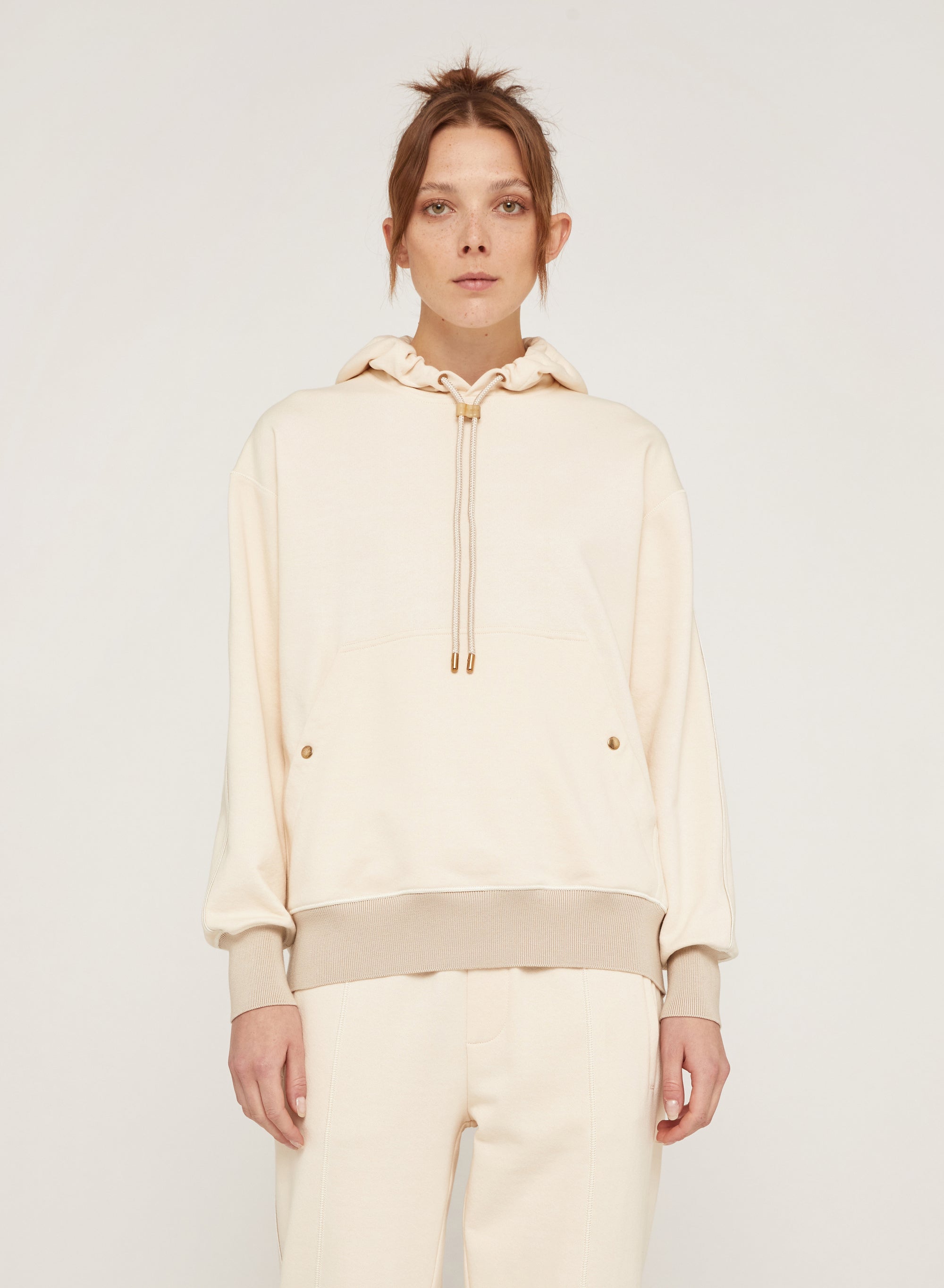 Butter_1QTY // Sweat-shirt à capuche et détail contrasté - Butter