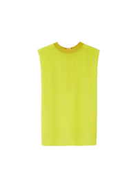 Limone_1QTY // Blouse fluide sans manche en soie - Limone