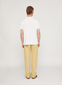 Bianco_1QTY // T-shirt à motif graphique et poche - Bianco