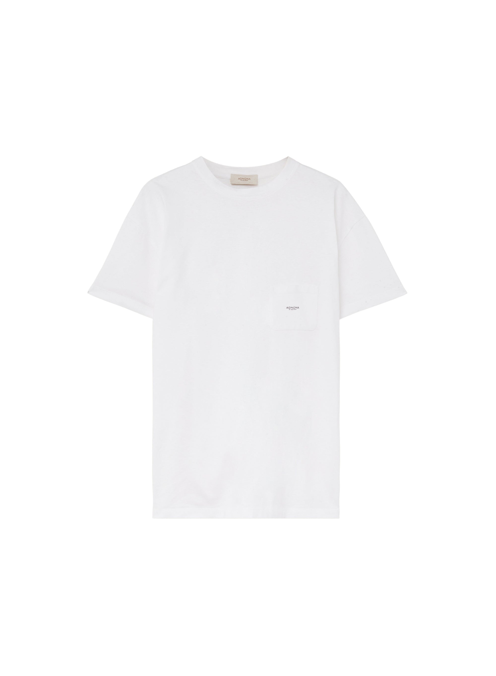 Bianco_1QTY // T-shirt à motif graphique et poche - Bianco