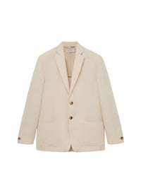 Butter_1QTY // Blazer à boutons en soie mélangée - Butter