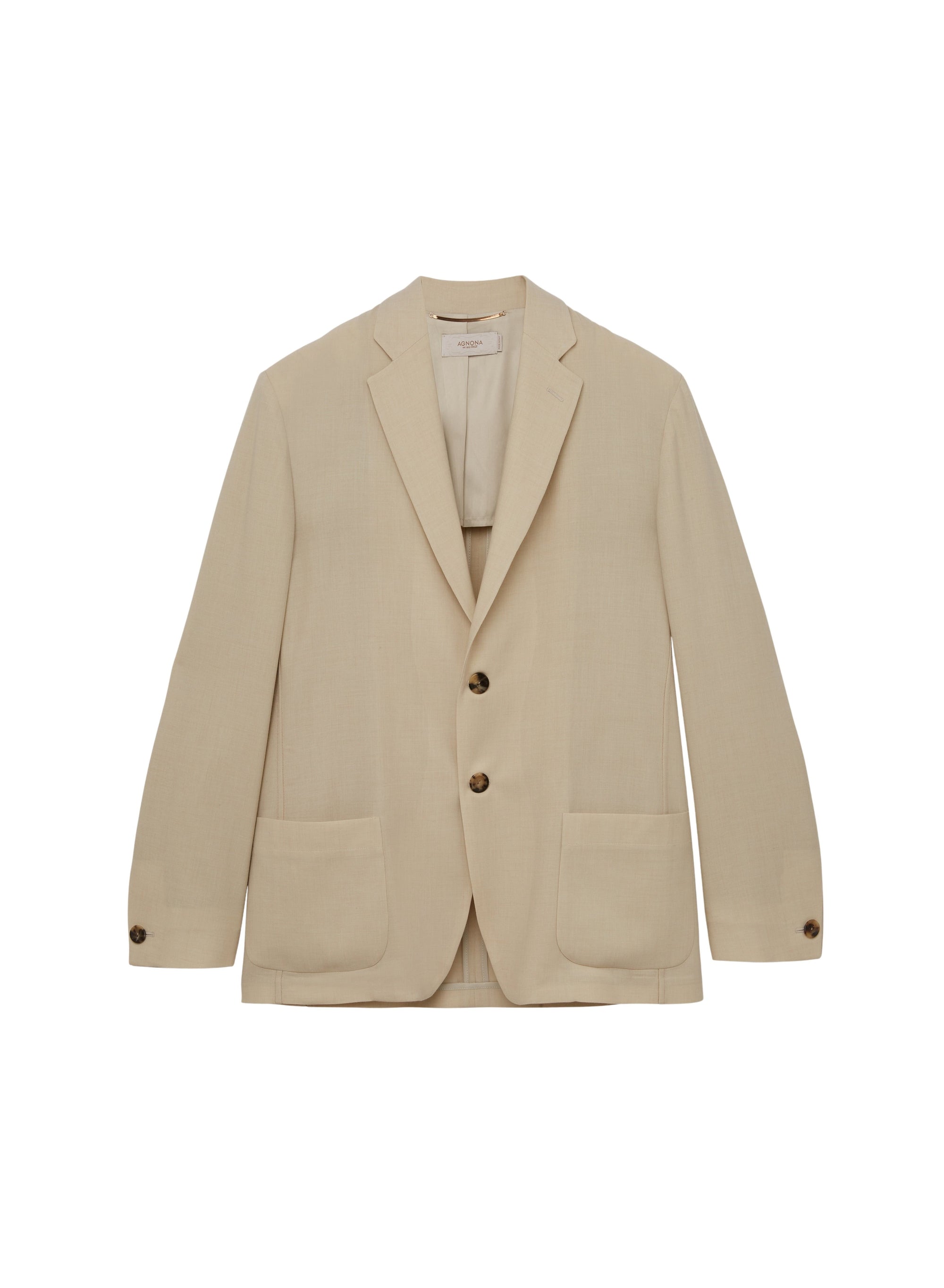 Corda_2QTY // Blazer à boutons effet écaille de tortue en laine - Corda