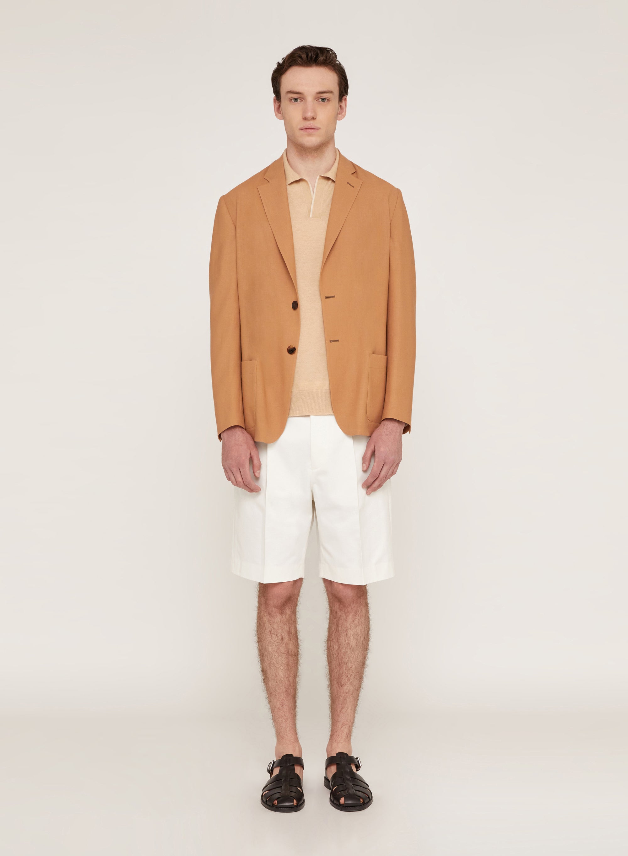 Lion_2QTY // Blazer à boutons en laine - Lion