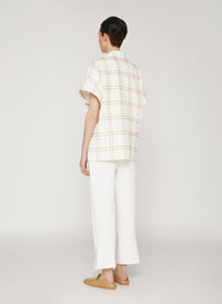 Lana_1QTY // Veste courte à carreaux - Lana