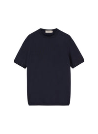 Eclipse_1QTY // T-shirt col côtelé en soie - Eclipse