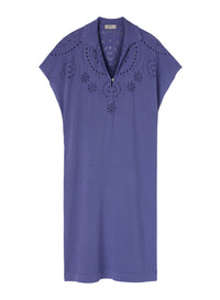 Openwork silk caftan - Pervinca