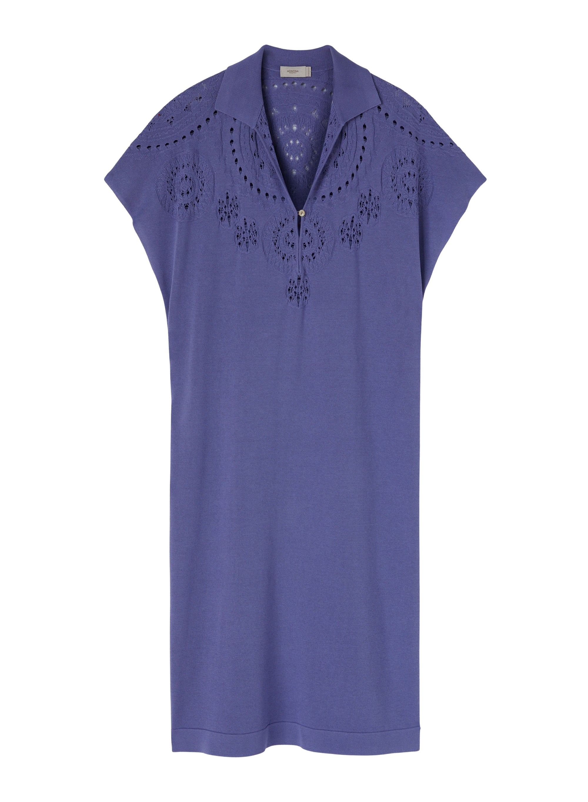 Openwork silk caftan - Pervinca