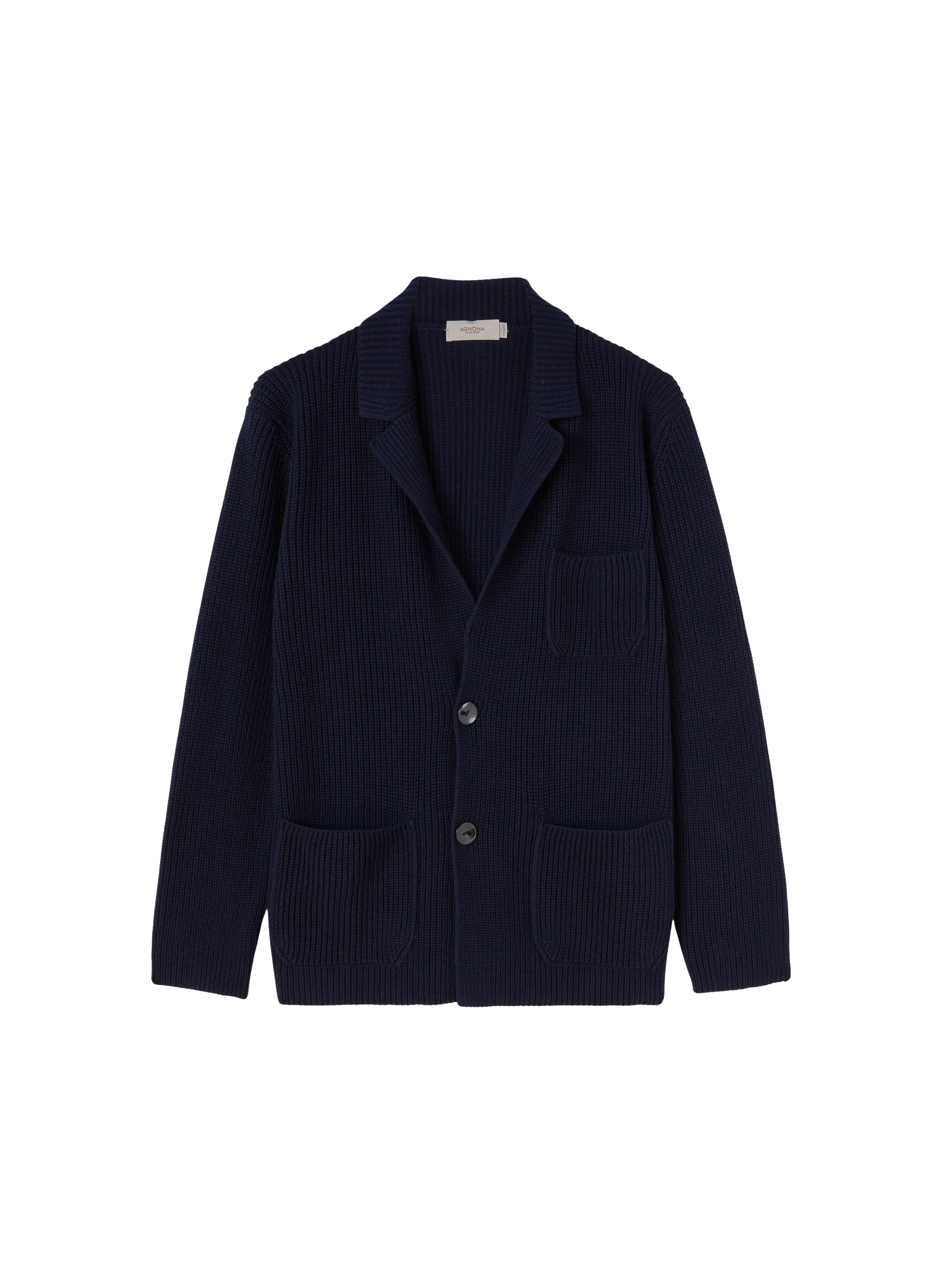 Cardigan style blazer en laine - Eclipse