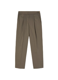 Linen_2QTY // Pantalon court à pinces - Linen