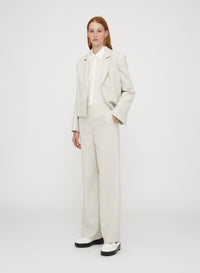 Chalk_1QTY // Pantalon large à carreaux - Chalk