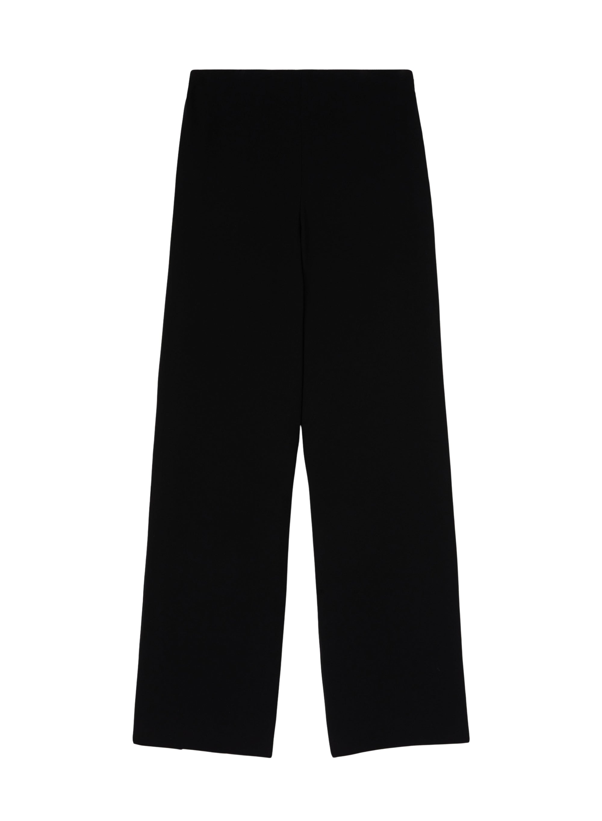 Black_2QTY // Pantalon ample à coutures verticales - Black
