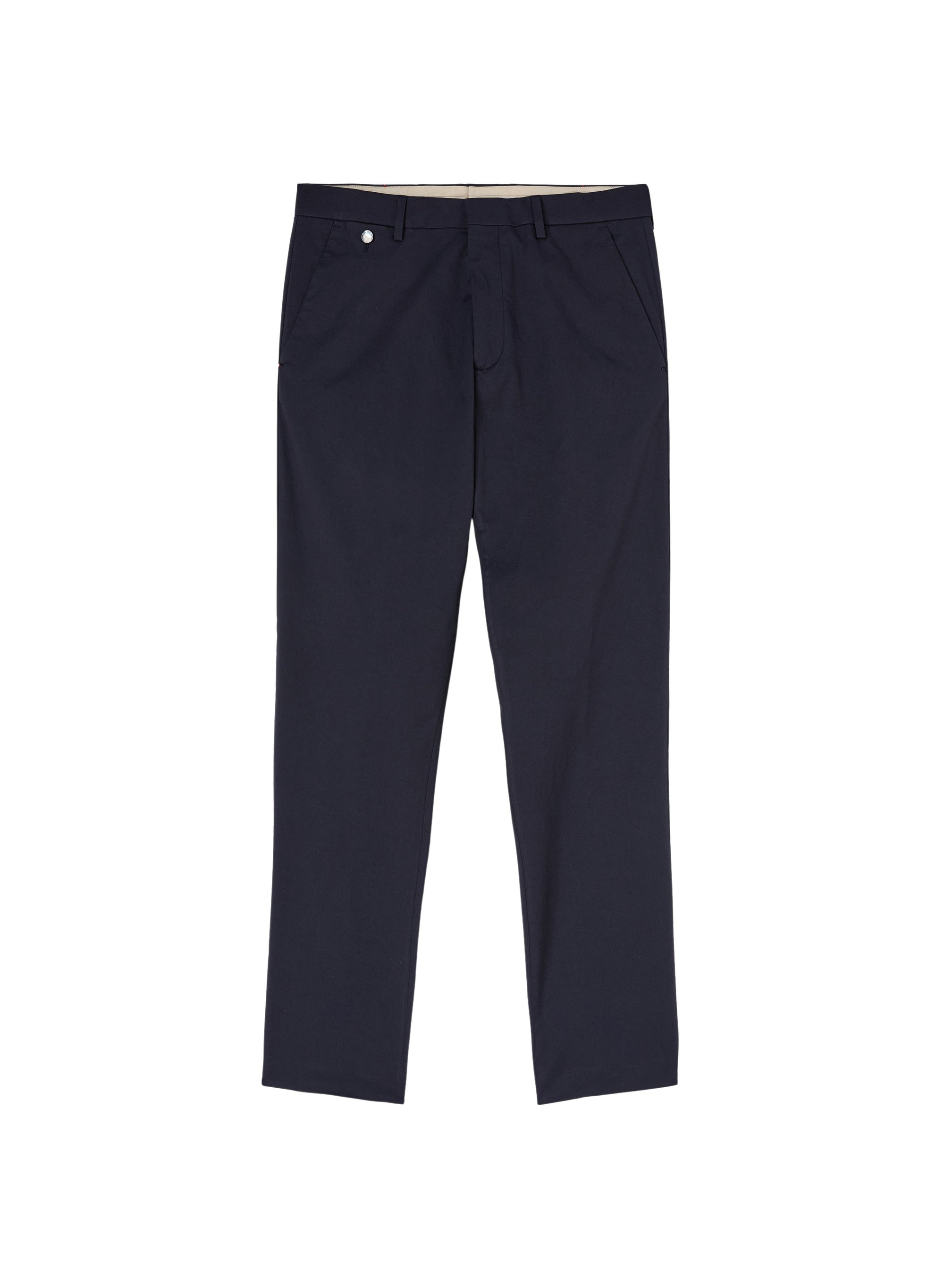 Eclipse_3QTY // Pantalon droit à pinces - Eclipse