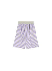 Loose-fitting two-tone striped silk trousers - Prince