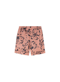 Siena_6QTY // Short à imprimé fleuri en lin - Siena