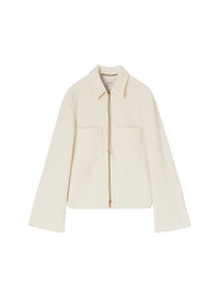 Short jacket with diamond pattern - Sand