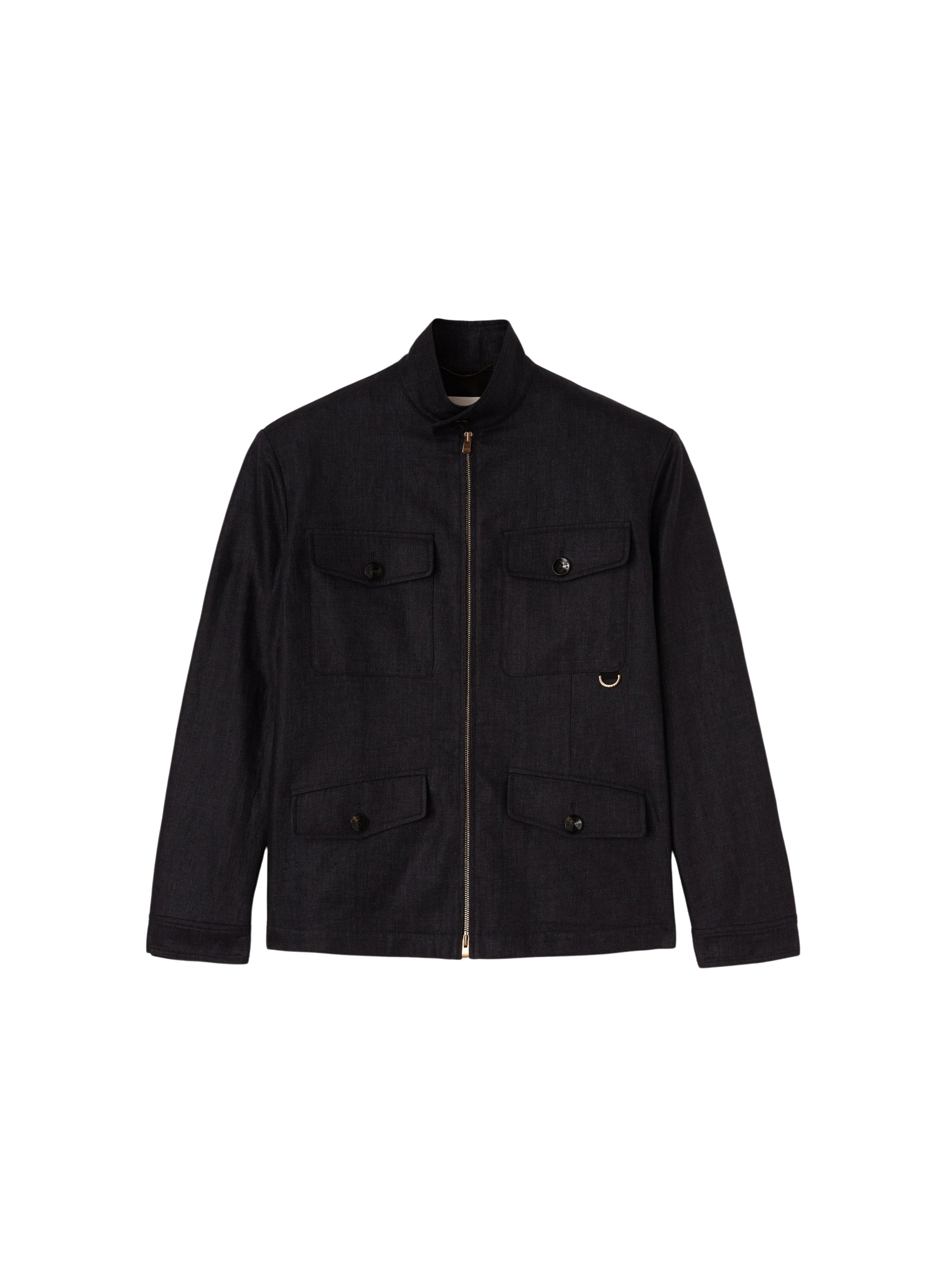 Caviar_1QTY // Veste saharienne en lin - Caviar