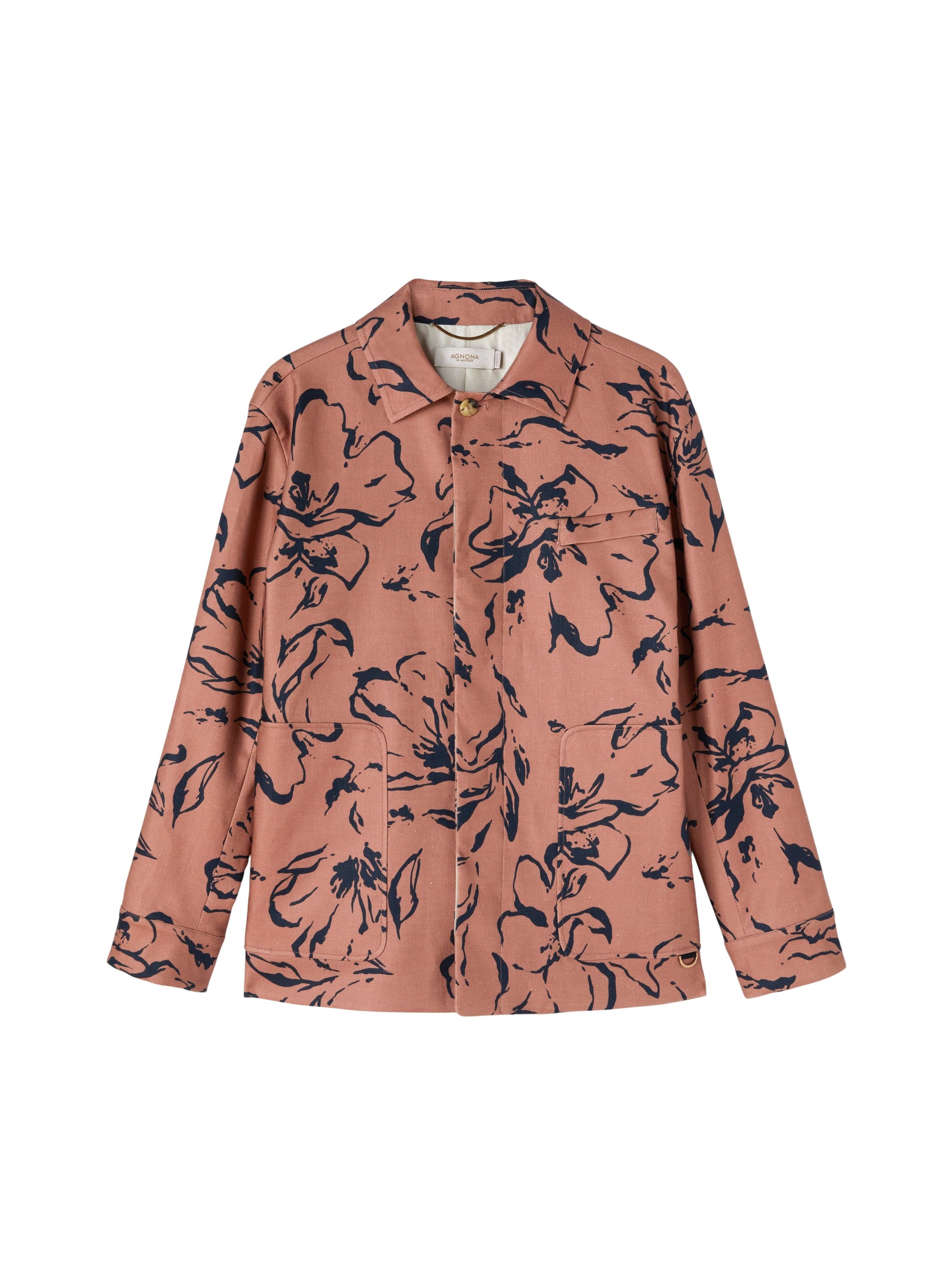 Siena_1QTY // Veste à motif fleuri en lin - Siena