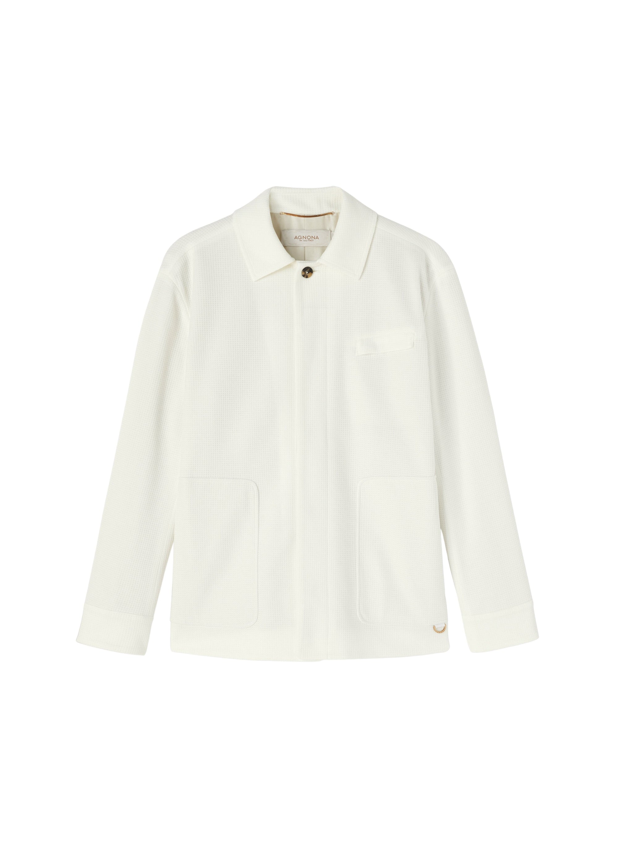 White_2QTY // Veste à motif texturé - White