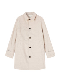 Stone_1QTY // Manteau droit réversible - Stone