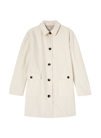 Stone_1QTY // Manteau droit réversible - Stone