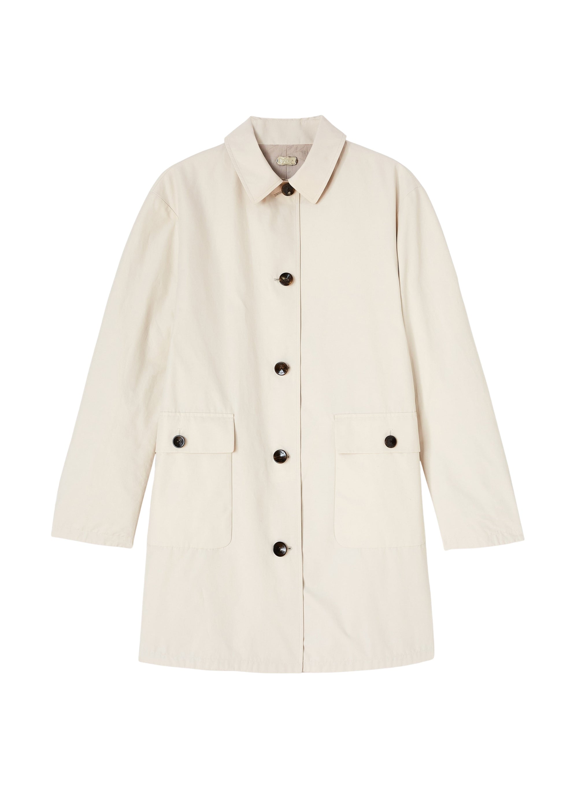 Stone_1QTY // Manteau droit réversible - Stone