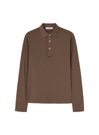 Atom_1QTY // Polo manches longues à boutons - Atom