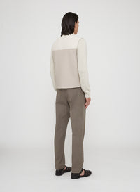 Stone_5QTY // Gilet sans manches à empiècements - Stone