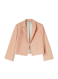 Antique_1QTY // Blazer court à épaules structurées - Antique