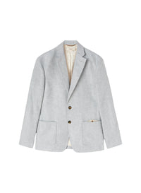Celeste_1QTY // Blazer à boutons en lin - Celeste