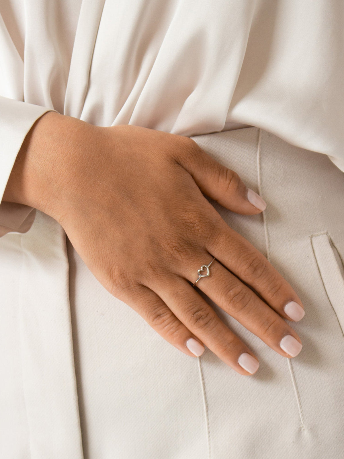 Bague Mini Charms Love Bague - Argent