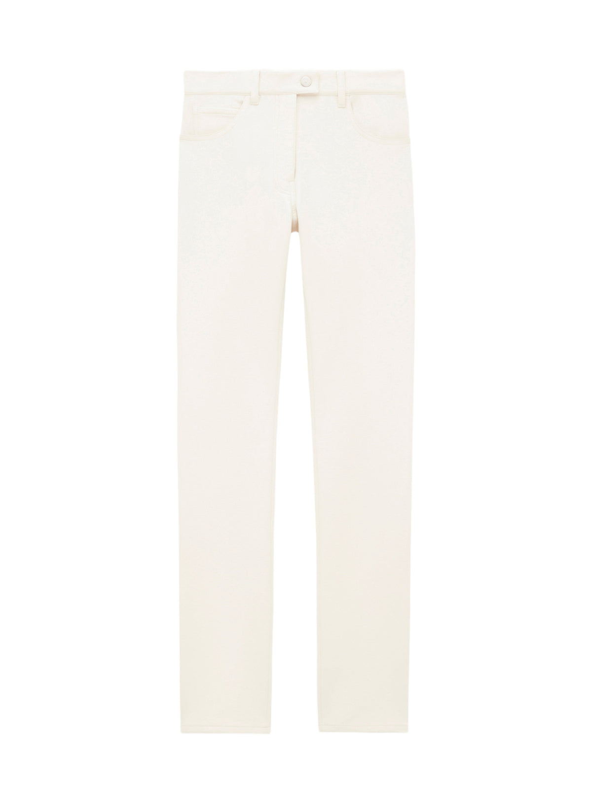 Pantalon 5 poches en vinyle - Heritage White