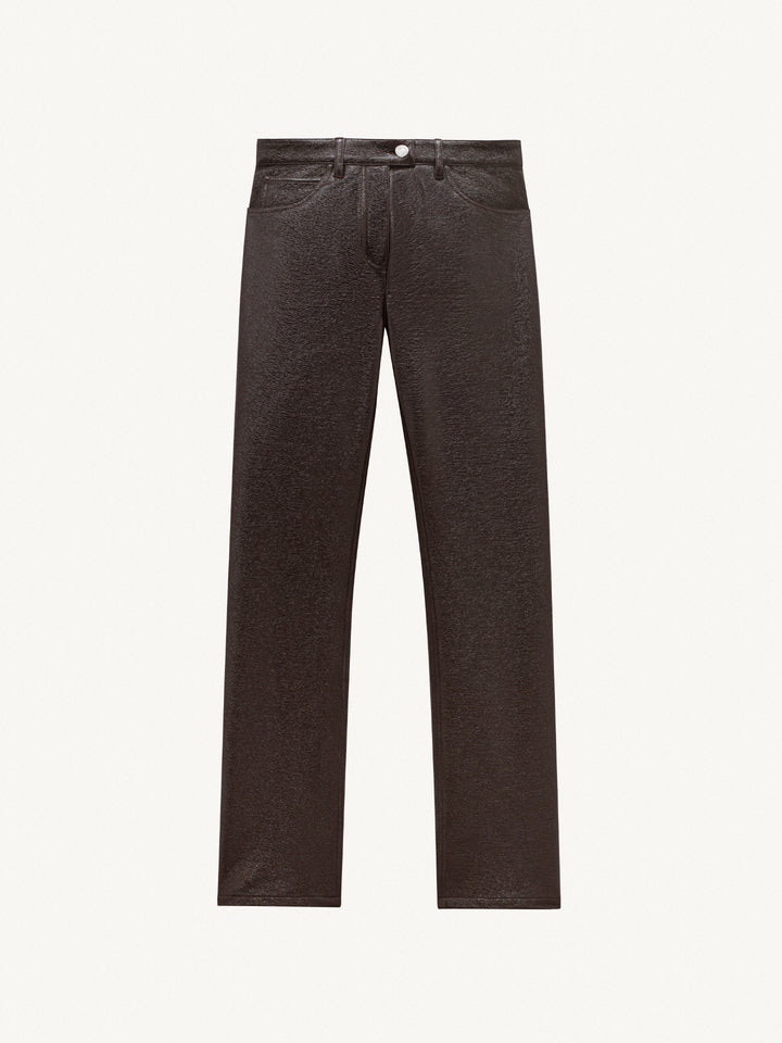 PANTALON RÉÉDITION 5 POCHES EN VINYLE-34