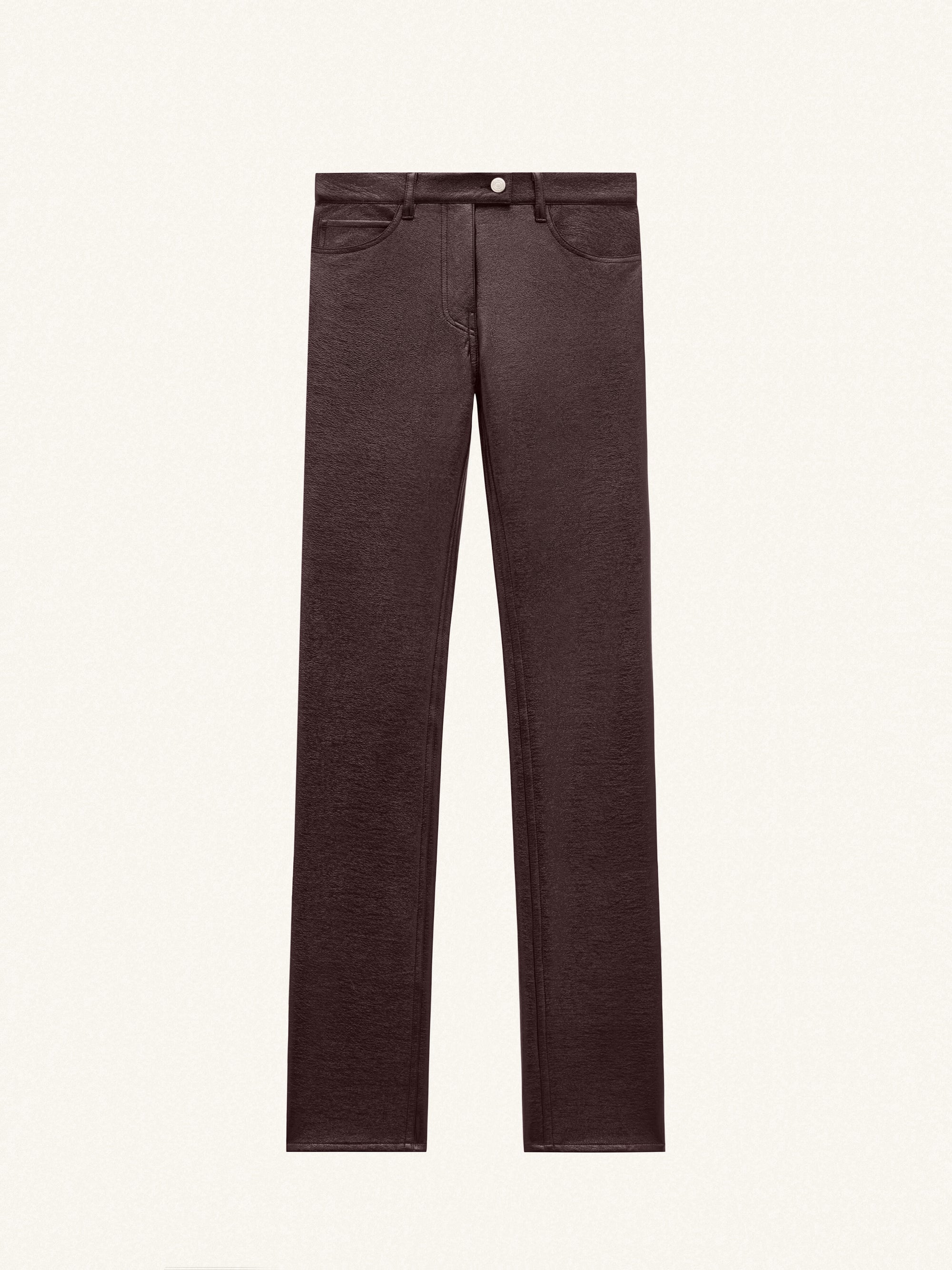 PANTALON RÉÉDITION 5 POCHES EN VINYLE-34