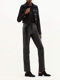 Pantalon Réédition 5 poches en vinyle - Navy