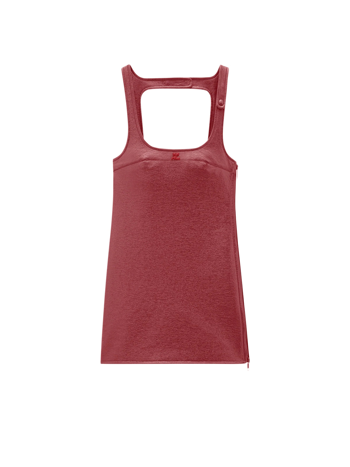 Robe Criss Cross en vinyle - Red
