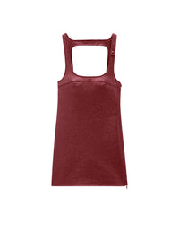 Robe trapèze Réédition en vinyle - Red