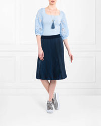 Jupe Peony - Indigo Blue